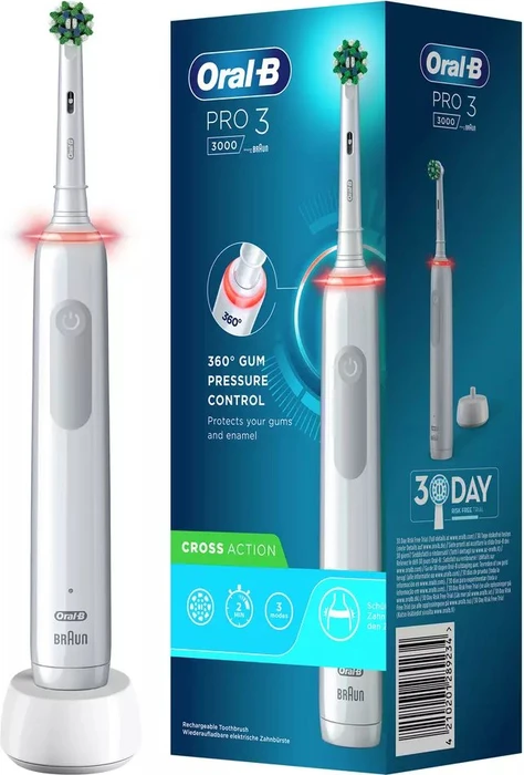Oral-B Pro 3 3000 CrossAction weiß