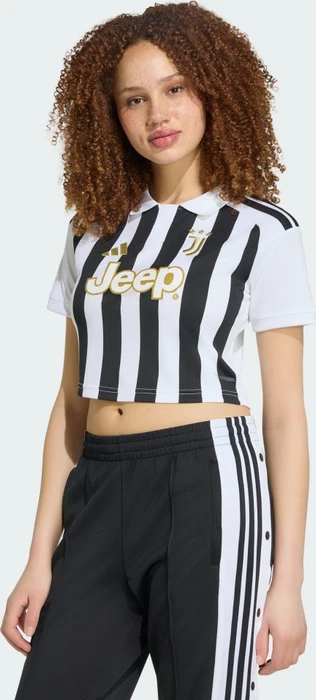 adidas Juventus Turin Crop Top 2026/2027 Heimtrikot kurzarm (Damen)