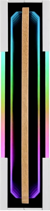 Thermaltake SWAFAN 120 EX INFINITY ARGB Sync Wood Edition Snow, weiß, 124mm, 3er-Pack