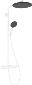 Hansgrohe Raindance Alive S Puro Showerpipe 300 1jet EcoSmart mit Ecostat Element mattweiß