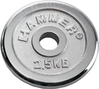 Hammer Chrom 30mm Hantelscheibe 2.5kg