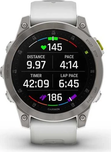 Garmin epix 2 Sapphire white titanium