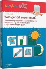 bambino LÜK-Set Wahrnehmung und Konzentration Was gehört zusammen?
