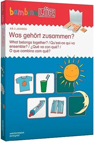 bambino LÜK-Set Wahrnehmung und Konzentration Was gehört zusammen?