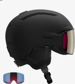 Salomon Driver Prime Sigma Photo MIPS PLUS Helm schwarz