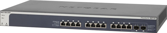 Netgear ProSAFE XS700 Rackmount 10G Smart Switch, 10x RJ-45, 2x RJ-45/SFP+