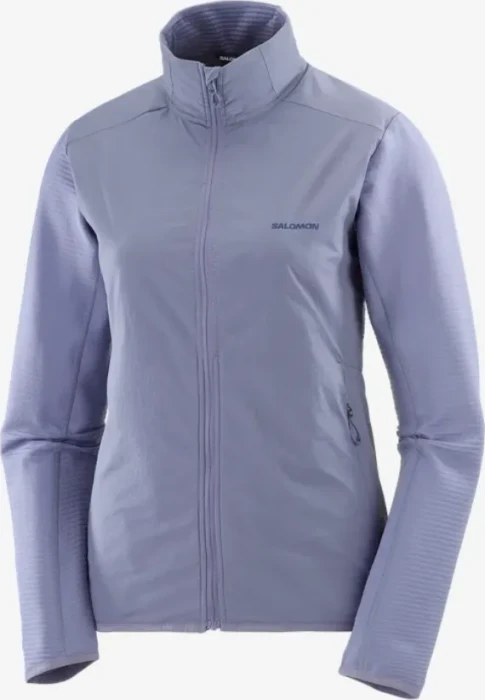 Salomon Essential Lightwarm Hybrid Funktionsjacke blue granite (Damen)