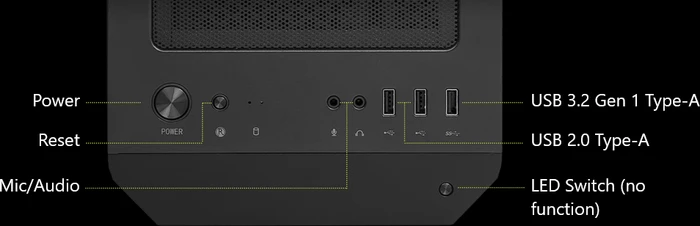 MSI MAG Forge M100A, Acrylfenster