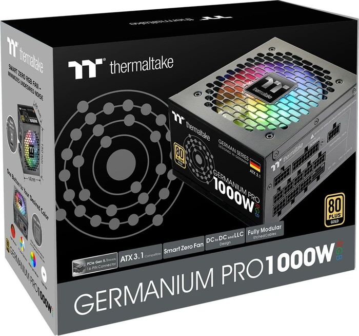 Thermaltake Germanium Pro RGB 1000W, ATX 3.1