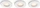 Philips Hue White Ambiance Adore Einbauleuchte weiß, 3 Stück (929004611501)