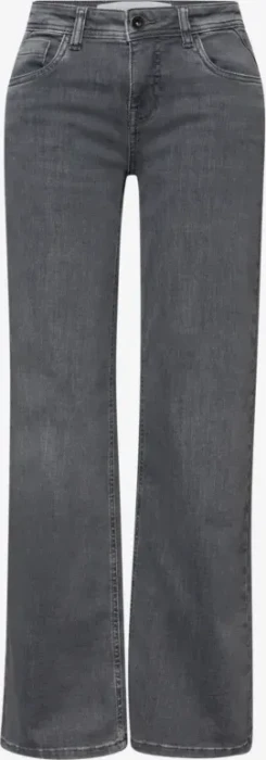 Street One Studio Wide Leg Jeans light grey washed (Damen)