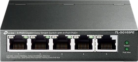 TP-Link TL-SG105PE Desktop Gigabit Smart Switch, 5x RJ-45, 65W PoE+