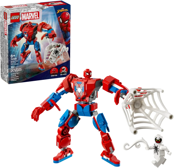 LEGO Marvel Super Heroes Spielset - Spider-Man Mech vs. Anti-Venom