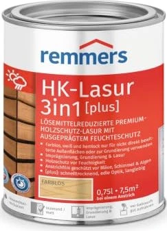 Remmers HK-Lasur 3in1 farblos, 750ml