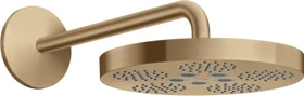 Hansgrohe Axor One Kopfbrause 280 1jet mit Brausearm brushed bronze