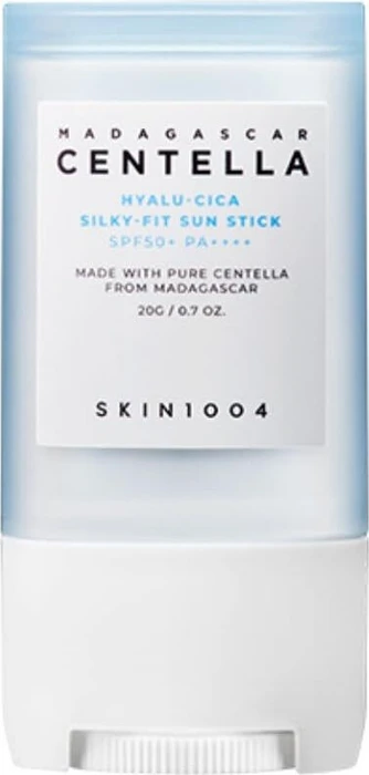 SKIN1004 Madagascar Centella Hyalu-Cica Silky-Fit Stick LSF50+, 20g