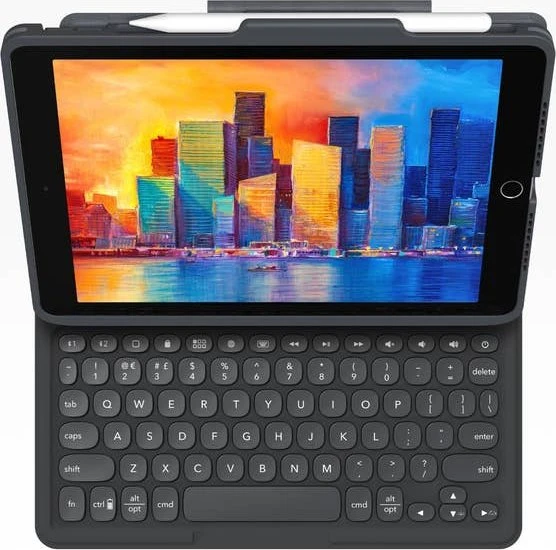 ZAGG Pro Keys für iPad 7/iPad 8, schwarz/grau, UK