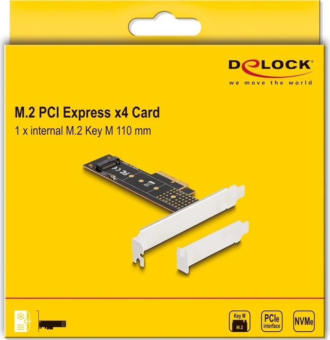 DeLOCK PCIe -> M.2 PCIe