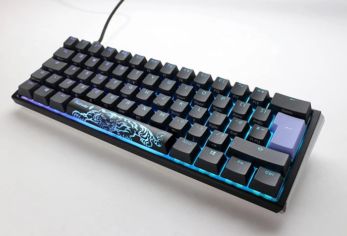 Ducky One 3 Mini PBT, LEDs RGB, Classic Black, MX RGB CLEAR, USB, DE