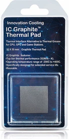 Innovation Cooling Graphite Wärmeleitpad 30x30mm, 1 Stück