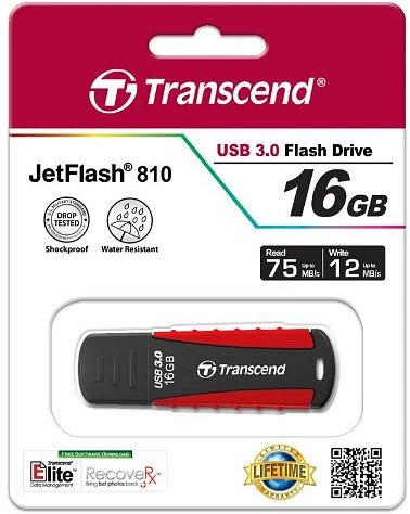 Transcend JetFlash 810 16GB, USB-A, USB 3.2 Gen 1×1
