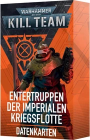 Games Workshop Warhammer 40.000 Kill Team: Datenkarten Entertruppen der Imperialen