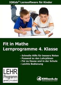 KHSweb Fit in Mathe - Lernprogramm für die 4. Klasse (deutsch) (PC)