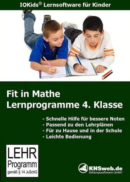 KHSweb Fit in Mathe - Lernprogramm für die 4. Klasse (deutsch) (PC)
