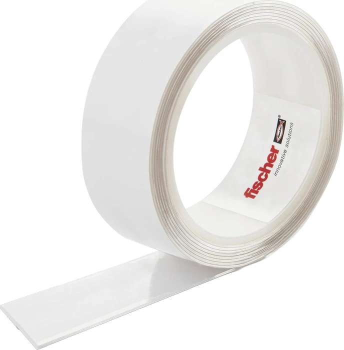fischer Breites Montageband weiß, Klebeband, 38mm/3m (560901) – Bild 2 von 12