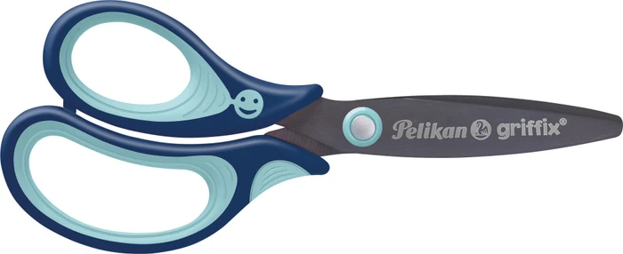 Pelikan griffix Schulschere, Universalschere, Linkshänder, 140mm, blau