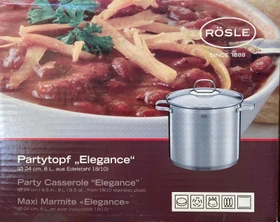 Rösle Elegance Partytopf 24cm 8l