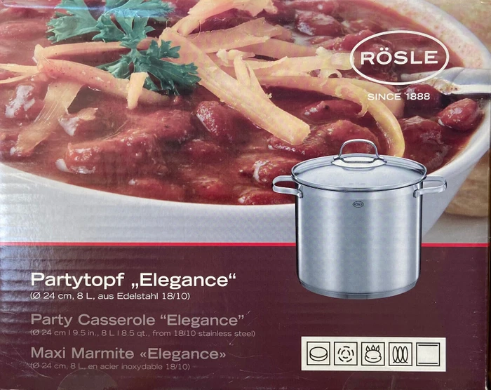Rösle Elegance Partytopf 24cm 8l
