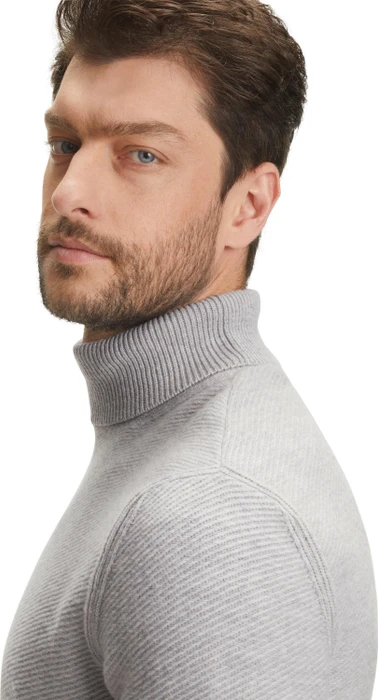 Falke Basic Apparel Rollkragen Pullover storm grey (Herren)