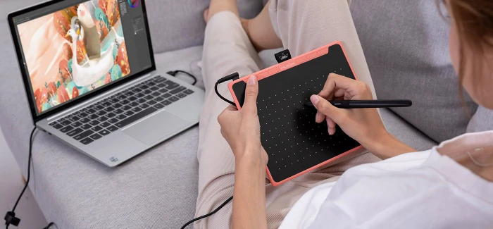 Huion Inspiroy RTS-300, Blossom Pink