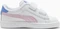 Puma Smash 3.0 Leather V puma white/grape mist/blue skies (Junior) Vorschaubild