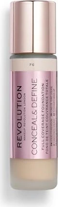 Revolution Beauty Conceal & Define Foundation F6, 23ml