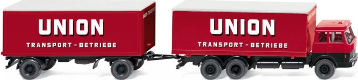 Wiking Kofferlastzug Hanomag Henschel Union