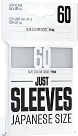 Gamegenic Just Sleeves Japanese Size weiß, 60 Stück