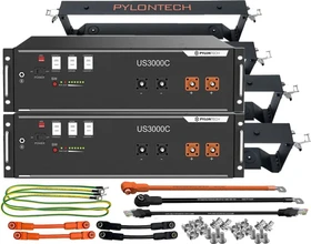 Pylontech US3000C 2 Stück, 7.1kWh