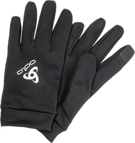 Odlo Stretchfleece Liner Eco E-Tip Handschuhe schwarz