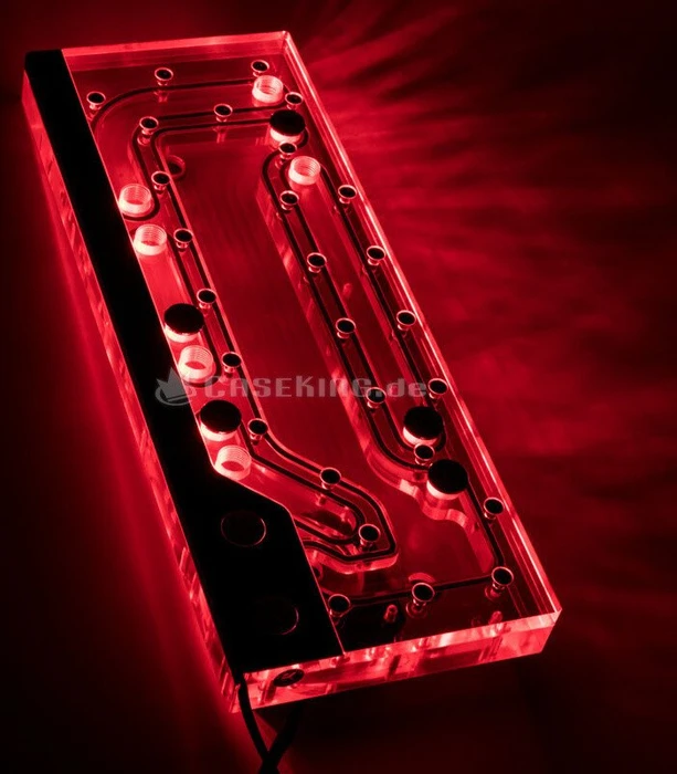 Lian Li O11D Distro-Plate G1 designed by EKWB, Verteilerplatte inkl. DDC 3.1, ARGB