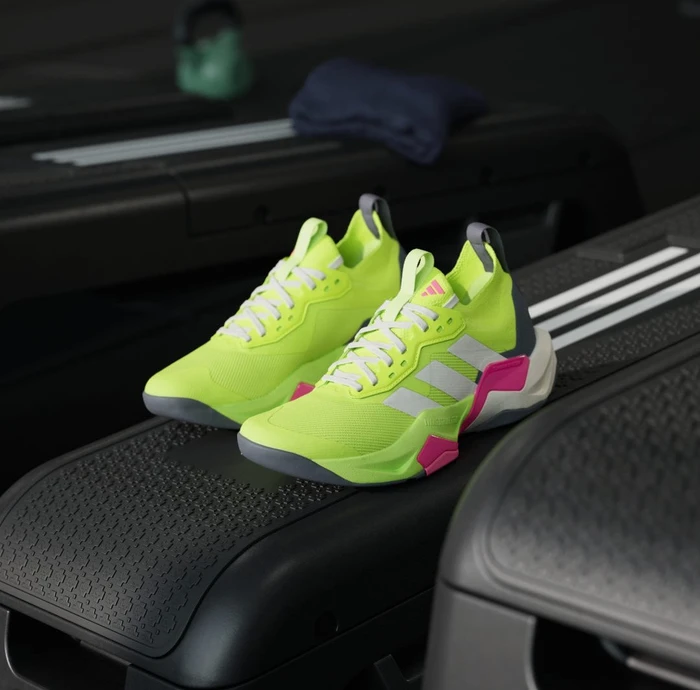 adidas Rapidmove ADV 2 lucid lemon/chalk white/lucid pink (Damen)