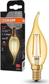 Osram Ledvance Filament LED Vintage 1906 Clas BA 12 1.5W/824 E14
