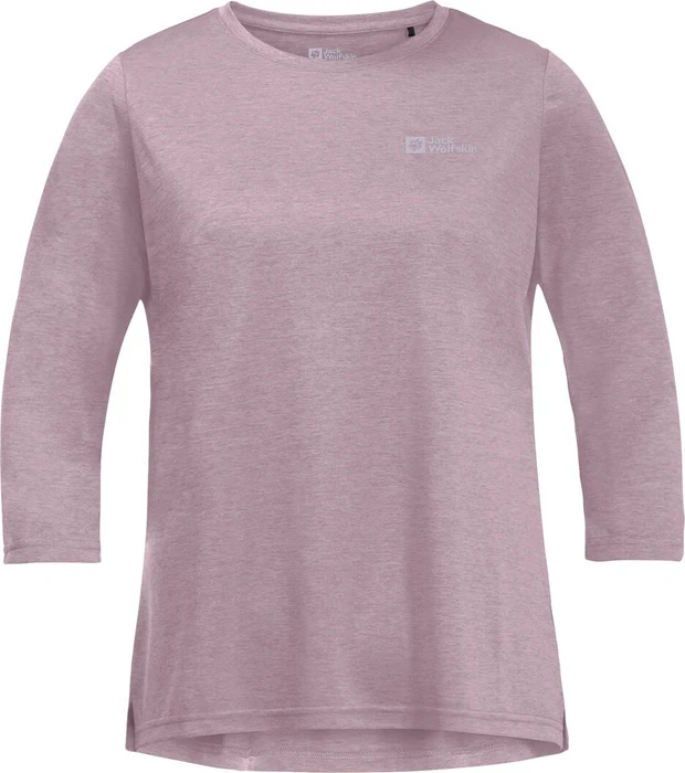 Jack Wolfskin Crosstrail Funktionsshirt 3/4 wild blossom (Damen)