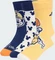 adidas Disney Micky Maus Socken dark blue/off white/semi ice tangeringe, 3 Paare (Junior) Vorschaubild