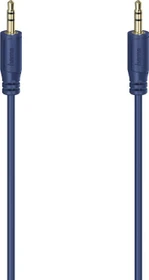 Hama 3.5mm Klinke Flexi 0.75m, blau (00200726)