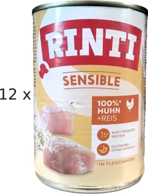 Finnern Rinti Sensible Huhn und Reis, 9.60kg (12x 800g)