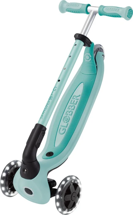 Globber Go Up Baby 360 Lights Kickboard mint/black