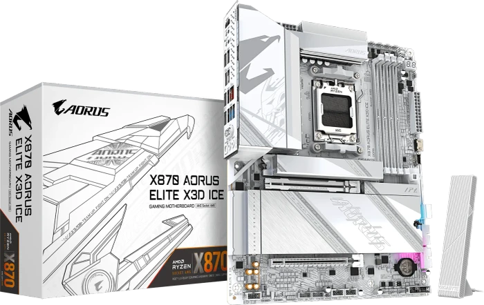 GIGABYTE X870 AORUS Elite X3D ICE (AMD AM5)