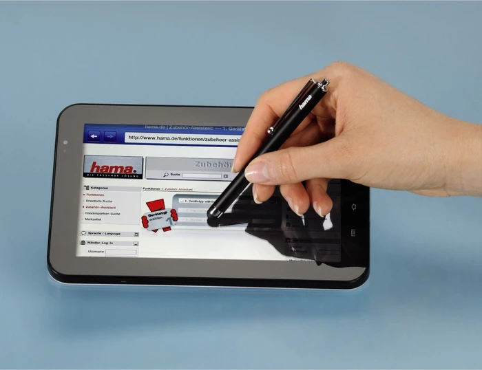 Hama Soft Touch Eingabestift für iPad schwarz